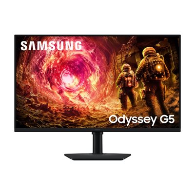 Samsung 32" Odyssey G5 G50F, 180Hz QHD-pelimonitori, musta