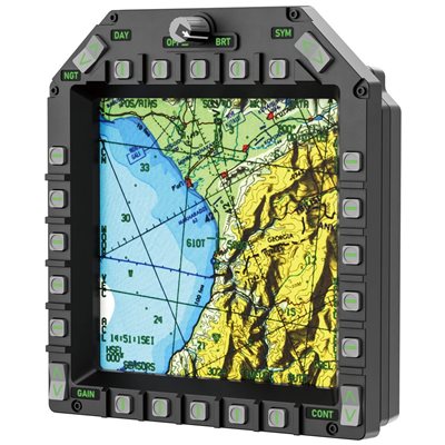 MOZA Racing AMPCD Display Panel -näyttöpaneeli, musta