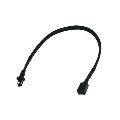 Phobya jatkojohto 3Pin Molex 30cm - musta