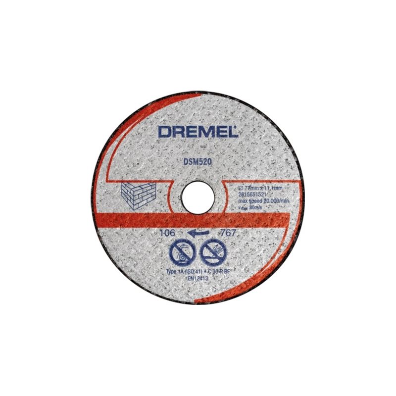 Dremel DSM20 -katkaisulaikka betonille (DSM520) (Poistotuote! Norm. 12,90€)