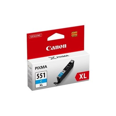Canon PGI-551XL, syaani mustepatruuna, 11ml