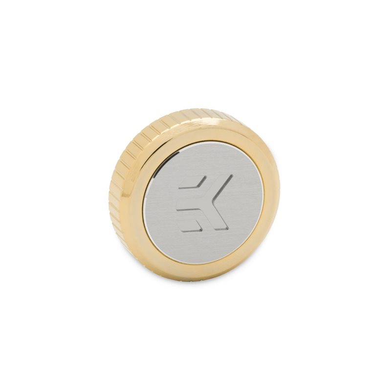 EK-Waterblocks EK-Quantum Torque Plug w/Badge - Gold, tulppa