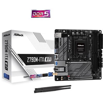 ASRock Z790M-ITX WiFi, Mini-iTX -emolevy