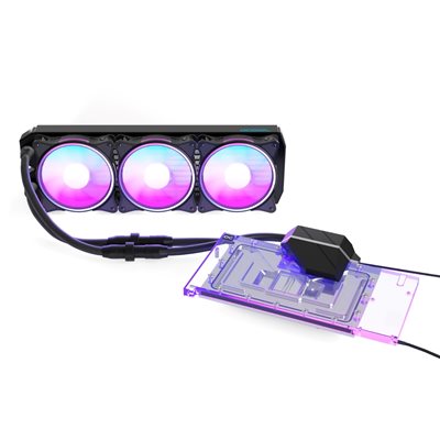 Alphacool Eiswolf 2 AIO - 360mm RTX 4080 Suprim with Backplate, GPU-jäähdytysratkaisu