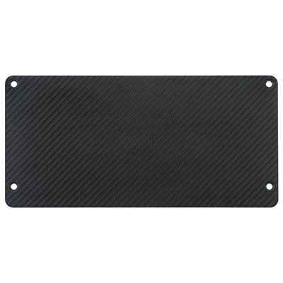 Simagic Carbon Fiber Heel Riser, musta