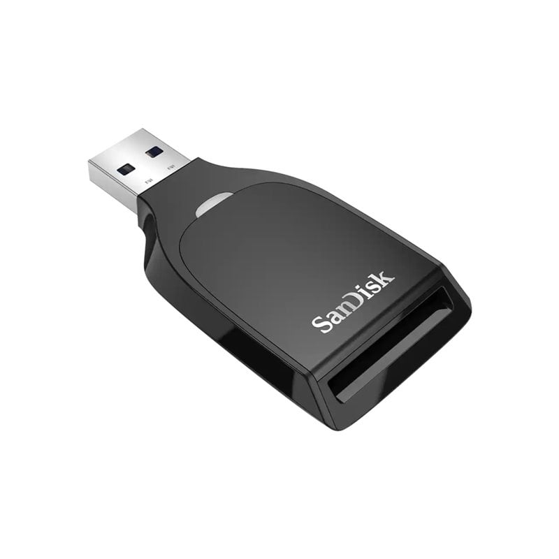 Sandisk SD UHS-I -kortinlukija, USB-A, musta