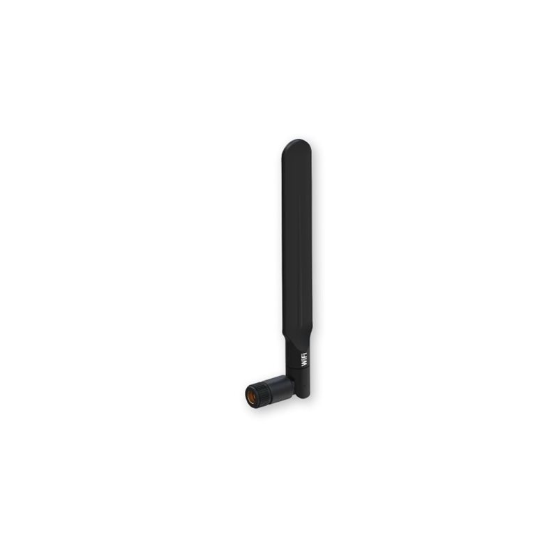 Teltonika Wi-Fi 6 (802.11ax) Dual Band RP-SMA -antenni, 3,5 dBi, musta