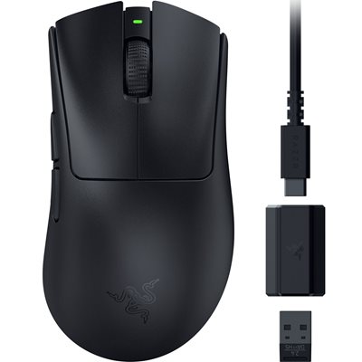 Razer (Outlet) DeathAdder V3 HyperSpeed, langaton pelihiiri, 26 000 DPI, musta