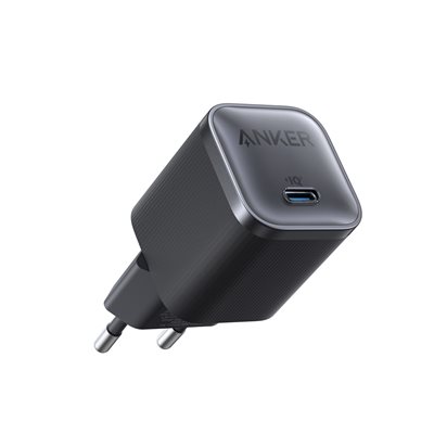 Anker 45W Nano Charger, GaN-verkkovirtalaturi, USB-C, musta