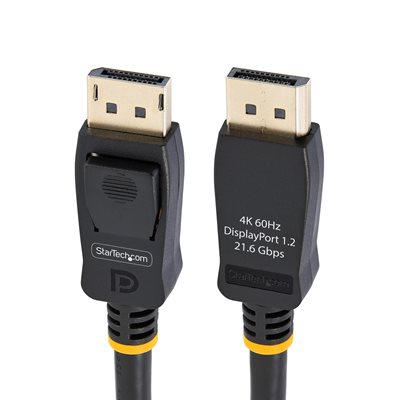 StarTech.com DisplayPort 1.2 -näyttökaapeli, 0,5m, musta
