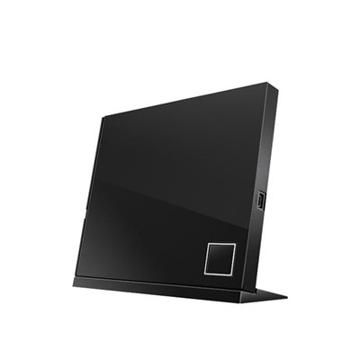 Asus SBC-06D2X-U, ulkoinen Blu-ray-comboasema, USB 2.0, musta