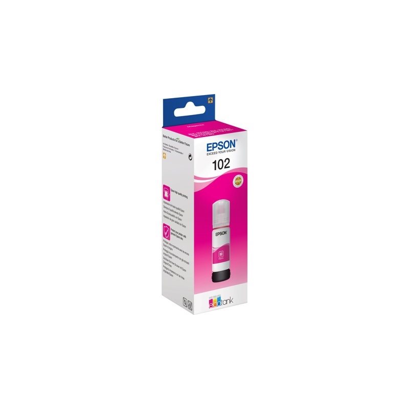 Epson 102 -mustepullo, 70ml, magenta