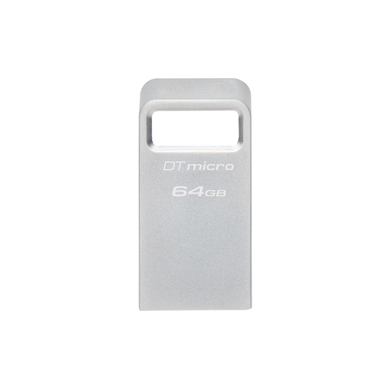 Kingston 64GB DataTraveler Micro USB-muistitikku, USB 3.2 Gen 1, 200 MB/s