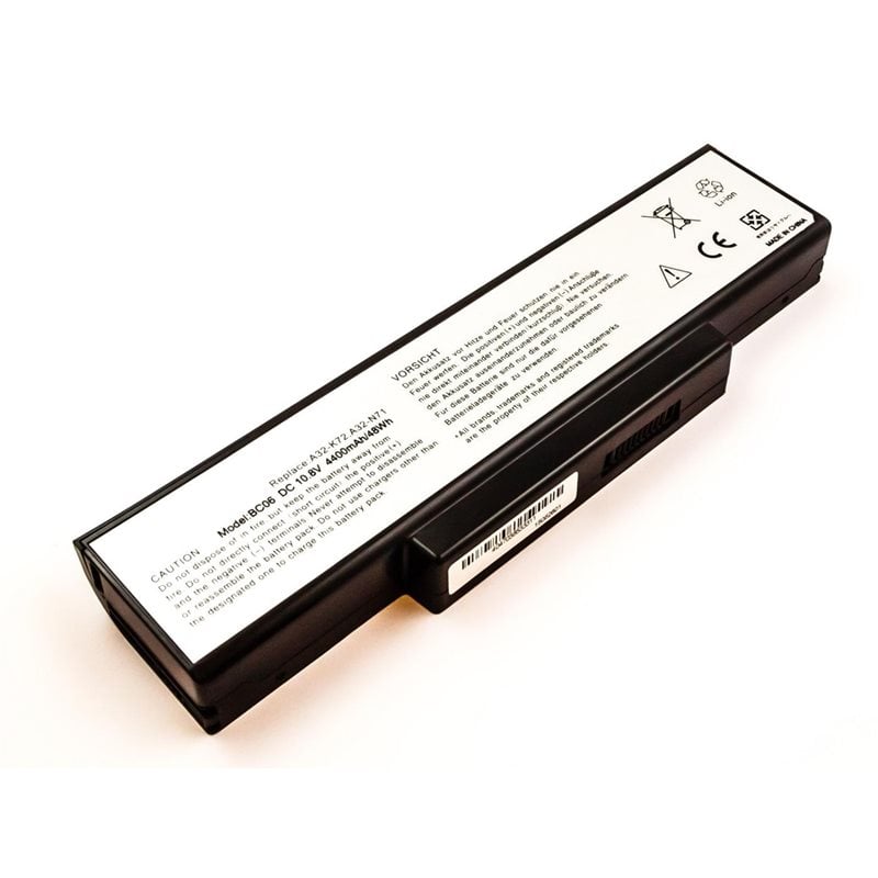 CoreParts Tarvikeakku 10.8V 4400mAh 6Cell (Asus)