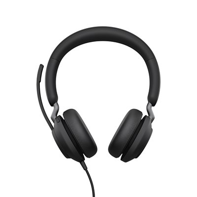 Jabra Evolve2 40 SE MS -kuulokkeet mikrofonilla, USB-A, musta