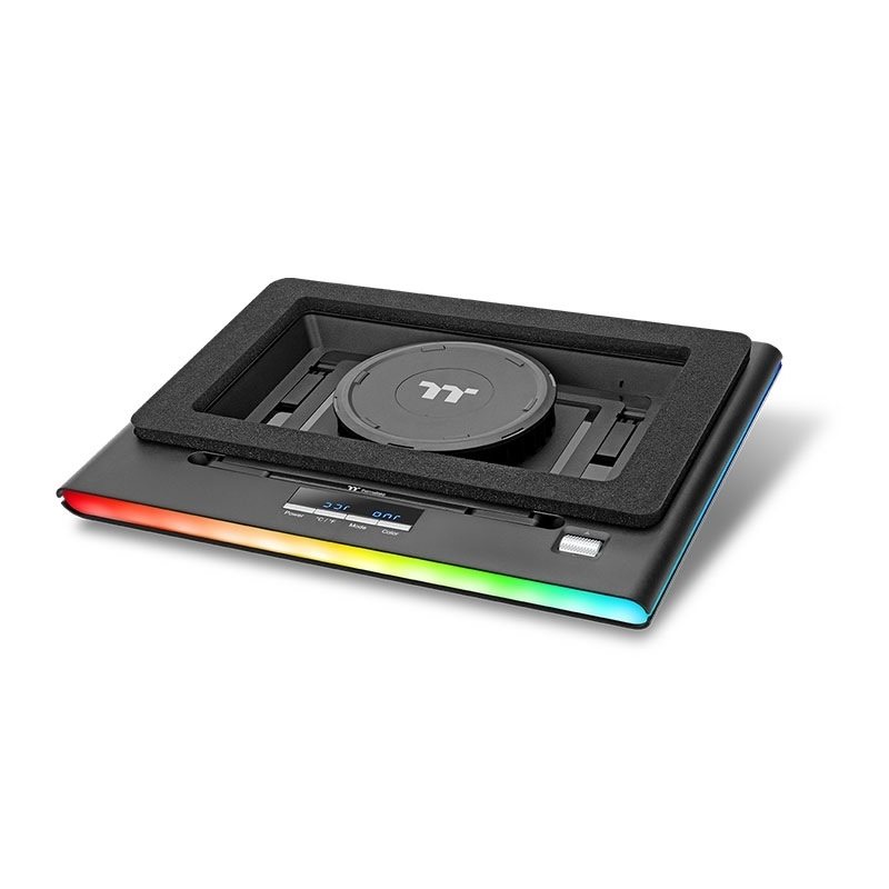 Thermaltake Massive EXTREME, jäähdytysalusta kannettavalle, musta