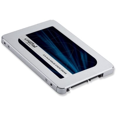 Crucial 4TB MX500, 2.5" SSD-levy, 3D TLC, SATA III, 560/510 MB/s
