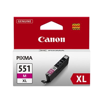 Canon PGI-551XL, magenta mustepatruuna, 11ml