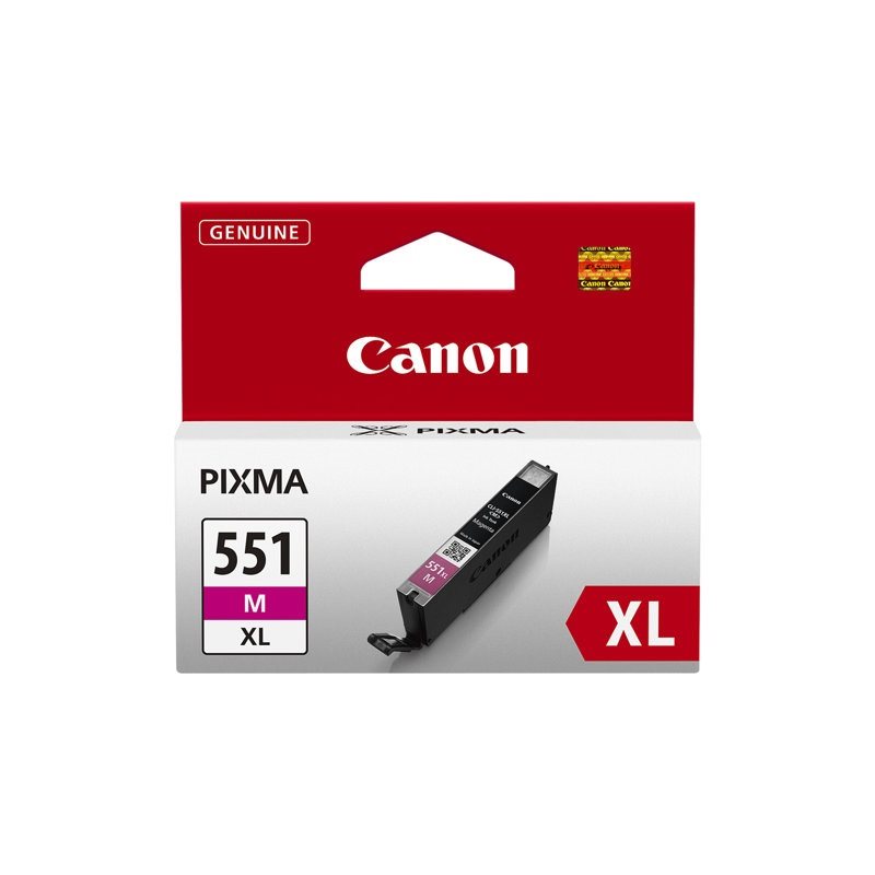 Canon PGI-551XL, magenta mustepatruuna, 11ml