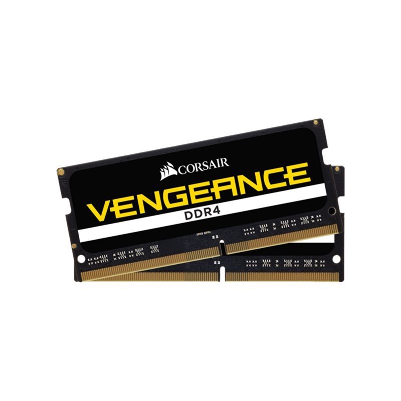 Corsair 64GB (2 x 32GB) Vengeance, DDR4 3200MHz, SO-DIMM, CL22, 1.20V, musta
