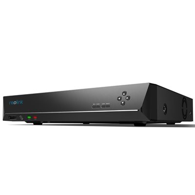 Reolink RLN8-410 (v2) 8-Channel PoE NVR -tallennin, musta
