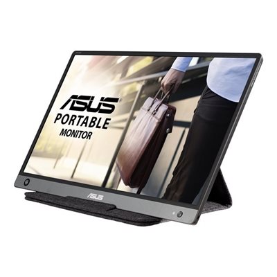 Asus 15,6" ZenScreen MB16AH, Full HD -mobiilimonitori, harmaa/musta