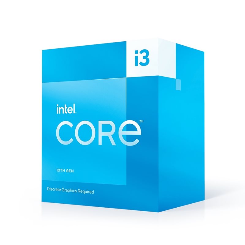 Intel Core i3-13100F, LGA1700, 3.40 GHz, 12MB, Boxed