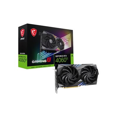 MSI GeForce RTX 4060 Ti GAMING X -näytönohjain, 8GB GDDR6