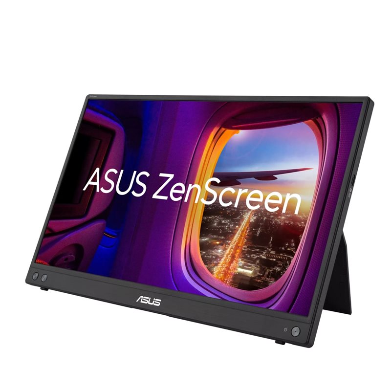 Asus 15,6" ZenScreen MB16AHV, Full HD -mobiilimonitori, musta