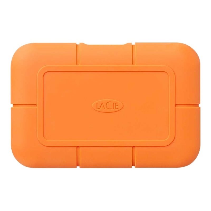 LaCie 4TB Rugged SSD, ulkoinen SSD-levy, TB3/USB 3.2 Gen 2, oranssi