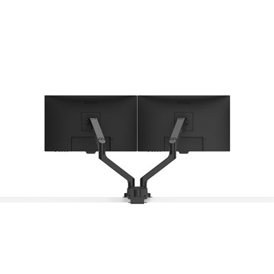 BenQ 17-35" x2 BDH01 Dual Ergo Arm, näyttövarsi pöydälle kahdelle näytölle, musta