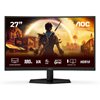 AOC 27" C27G42E, kaareva 180Hz Full HD -pelimonitori, musta