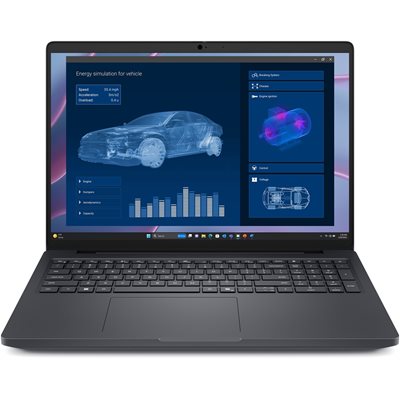 Dell 16" PRO MAX 16, kannettava tietokone, musta