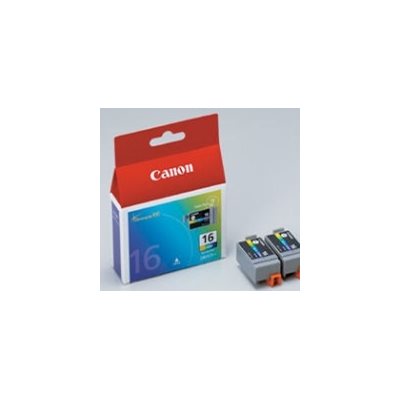 Canon BCI-16 väripatruuna iP90/Selphy DS-700, 2kpl