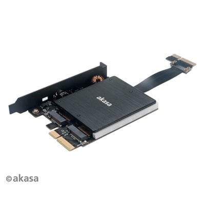 Akasa Dual M.2 PCIe -sovitinkortti