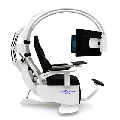 MWE LAB Emperor XT -työympäristö, valkoinen