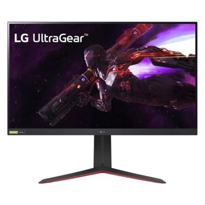 LG 31,5" 32GP850-B, 165Hz QHD-pelimonitori, musta/punainen