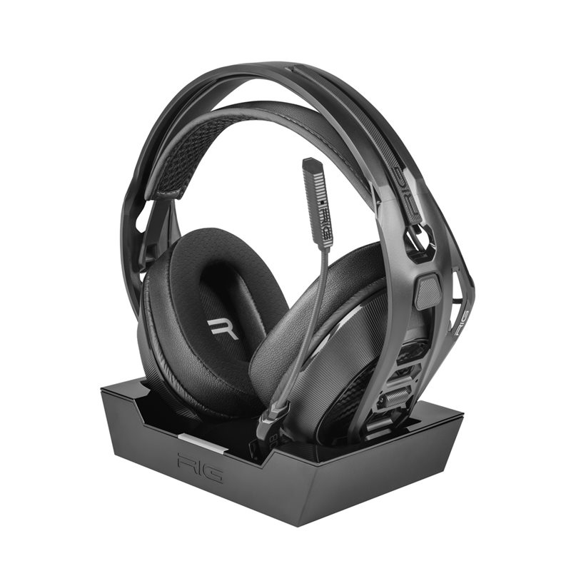 Nacon RIG 800 PRO HX, langattomat pelikuulokkeet mikrofonilla +telakointiasema, Xbox Series X|S/One, musta