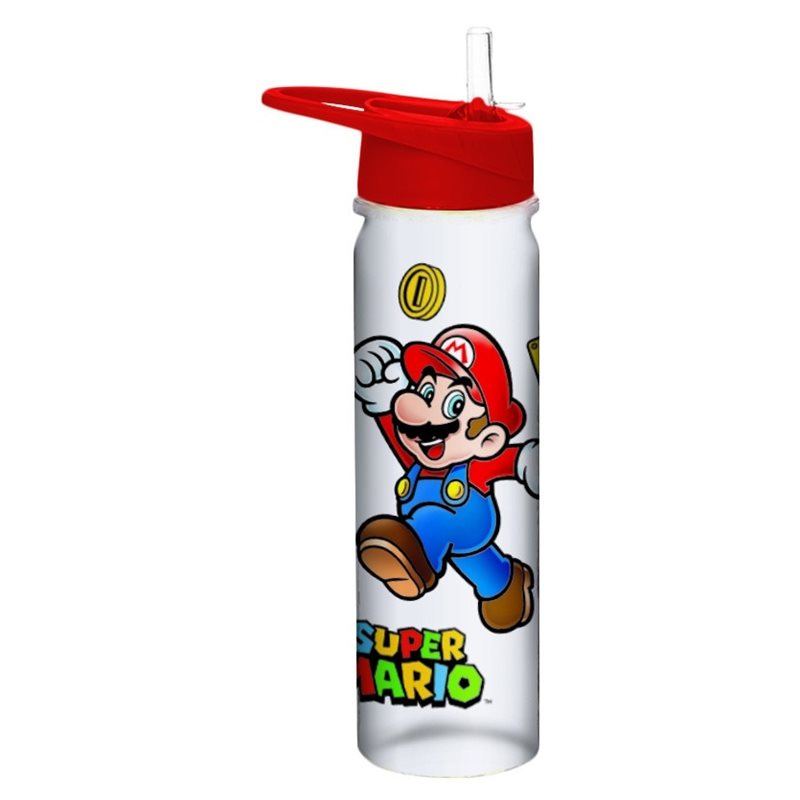 Pyramid Super Mario (Jump) Plastic Drinks Bottle