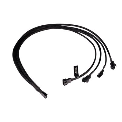 Alphacool Y-Splitter 4-pin -> 4x4-pin PWM tuulettimille (60cm)