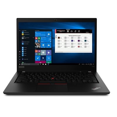Lenovo 14" ThinkPad P14s Gen 2, kannettava tietokone, musta