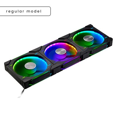 Phanteks D30-140 Regular Fan - Triple Pack, 140mm PWM-laitetuuletinsarja, musta