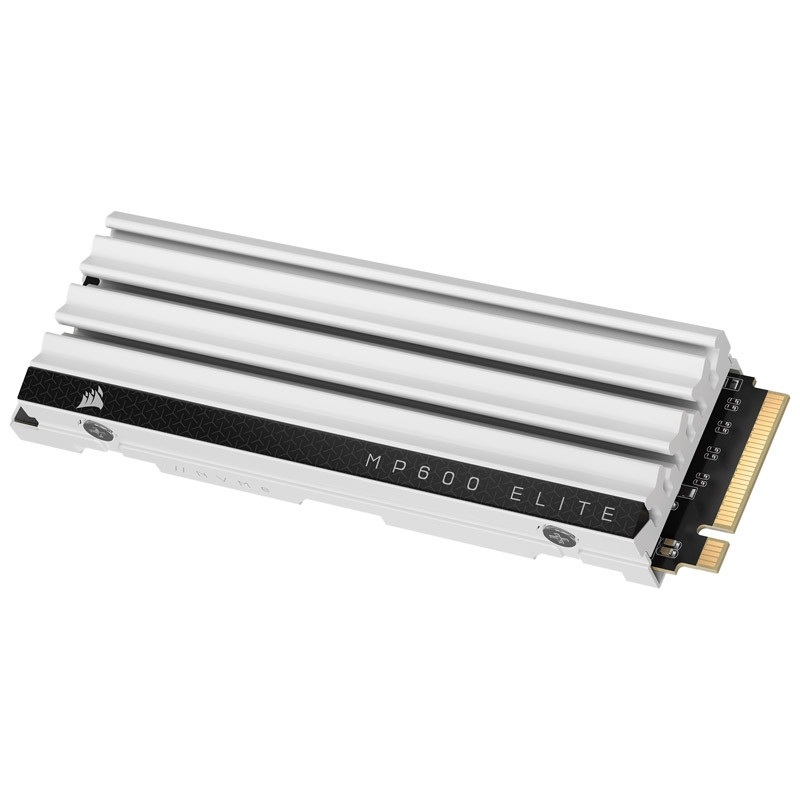 Corsair 1TB MP600 ELITE, PCIe Gen4 x4 NVMe M.2 2280 SSD-levy, 7000/6200 MB/s