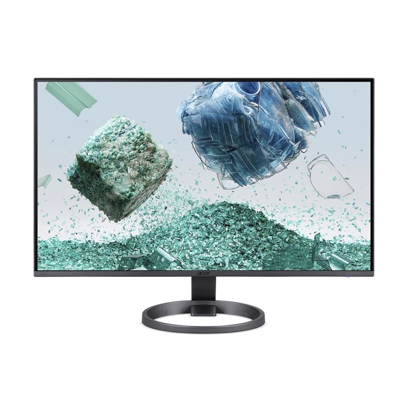 Acer (Outlet) 23,8" Vero RL242Y, 75Hz Full HD -monitori, tummanharmaa (Norm. 139€)