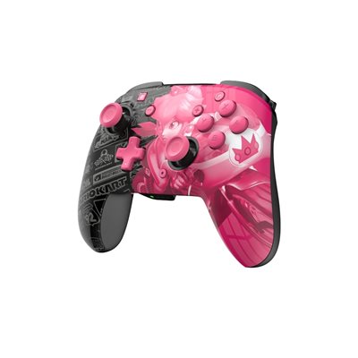 PDP Rematch Wireless Controller GLOW - Grand Prix Peach, langaton pädiohjain