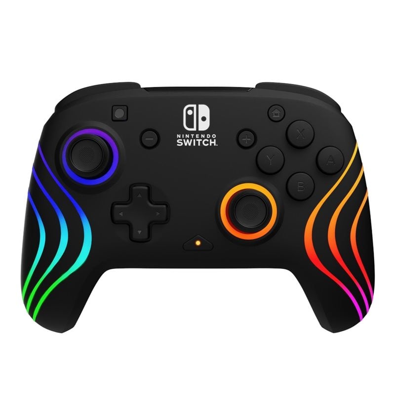 PDP Afterglow Wave Wireless Controller, langaton pädiohjain, Switch, musta