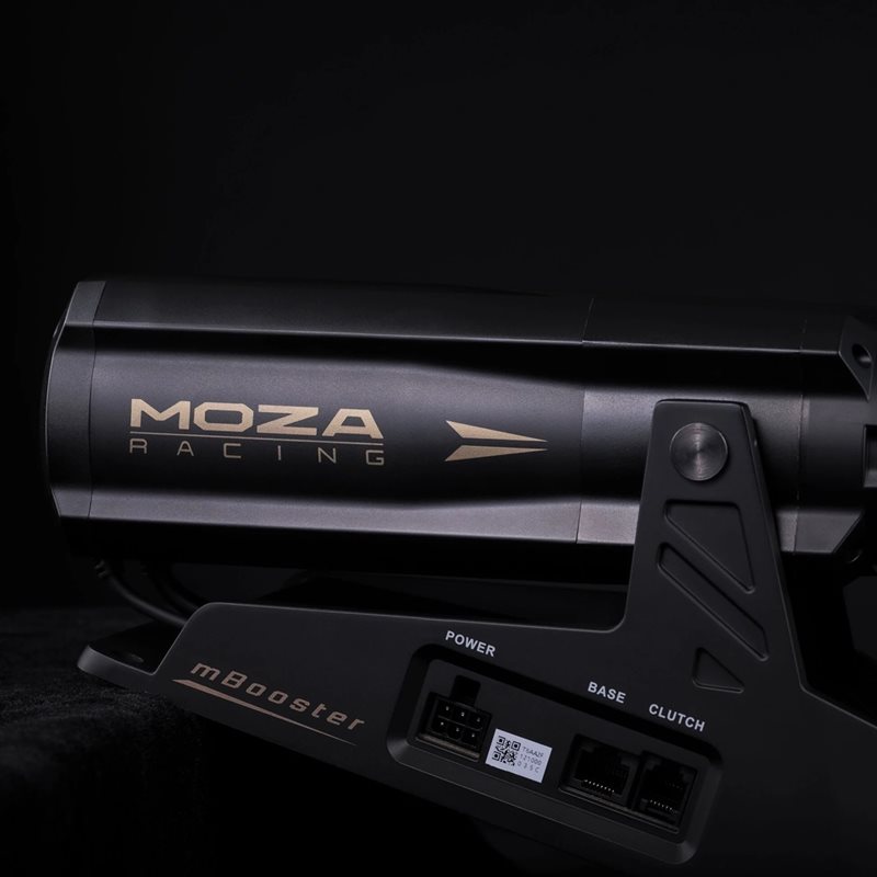 MOZA Racing mBooster Active Pedal -polkimet (sis. CRP2 Throttle), musta - Kuva 2