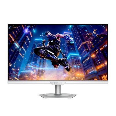 Gigabyte 27" M27UP ICE, 160Hz 4K Dual-Resolution -pelimonitori, valkoinen