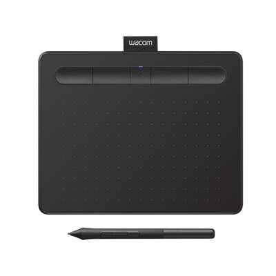 Wacom Intuos Pen & Bluetooth -piirtopöytä, Small, musta (Norm. 92,90€)