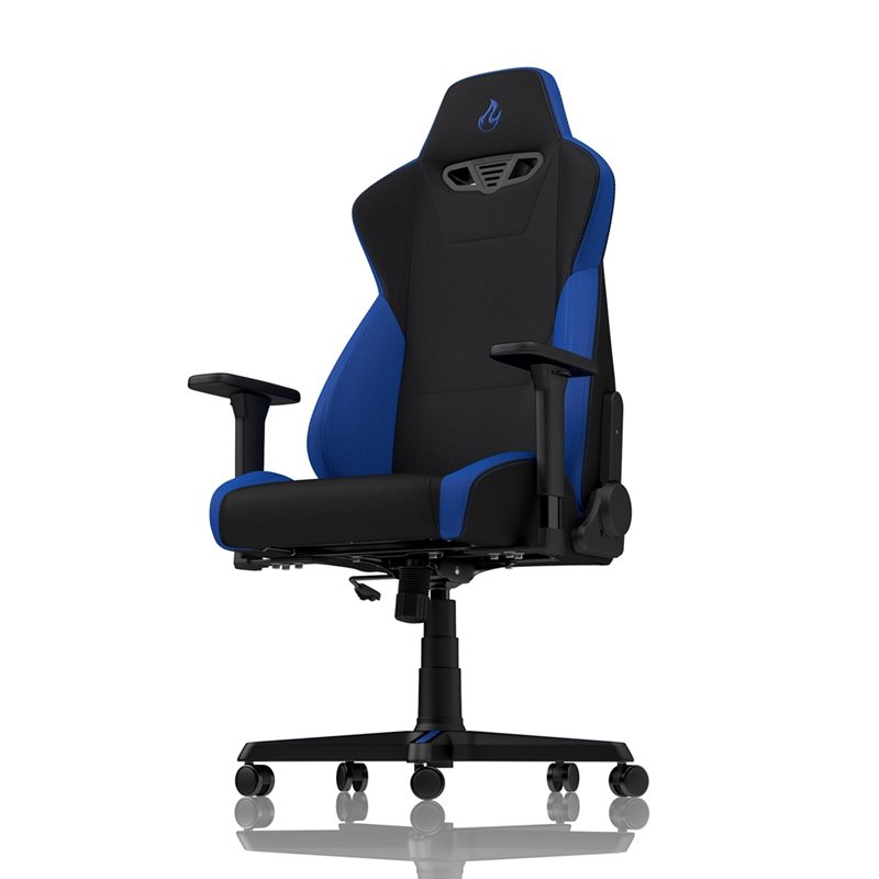 Nitro Concepts S300 Gaming Chair - Galactic Blue, kangasverhoiltu pelituoli, musta/sininen - Kuva 2